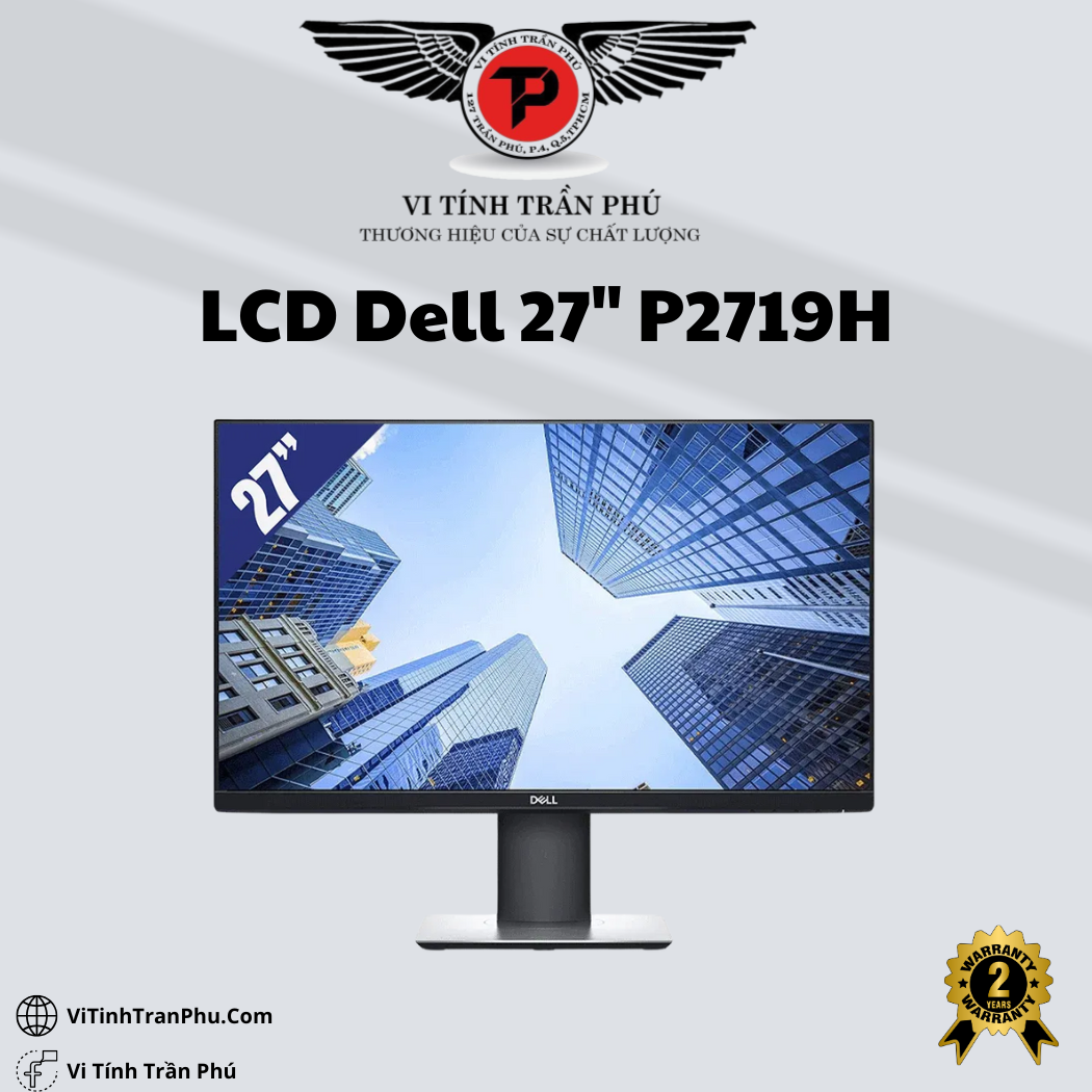 Màn hình LCD Dell P2719H 27” IPS Full HD